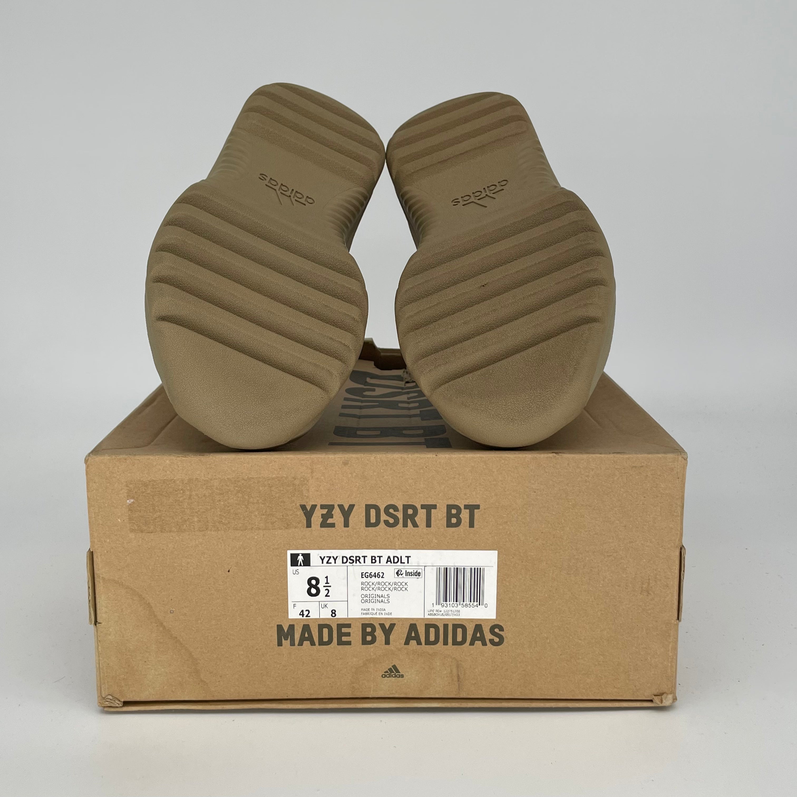 Adidas Yeezy Desert Boot Rock Size 8.5/10W EG6462 - Stylish & Comfortable Hiking Sneakers for Outdoor Adventures & Urban Streetwear