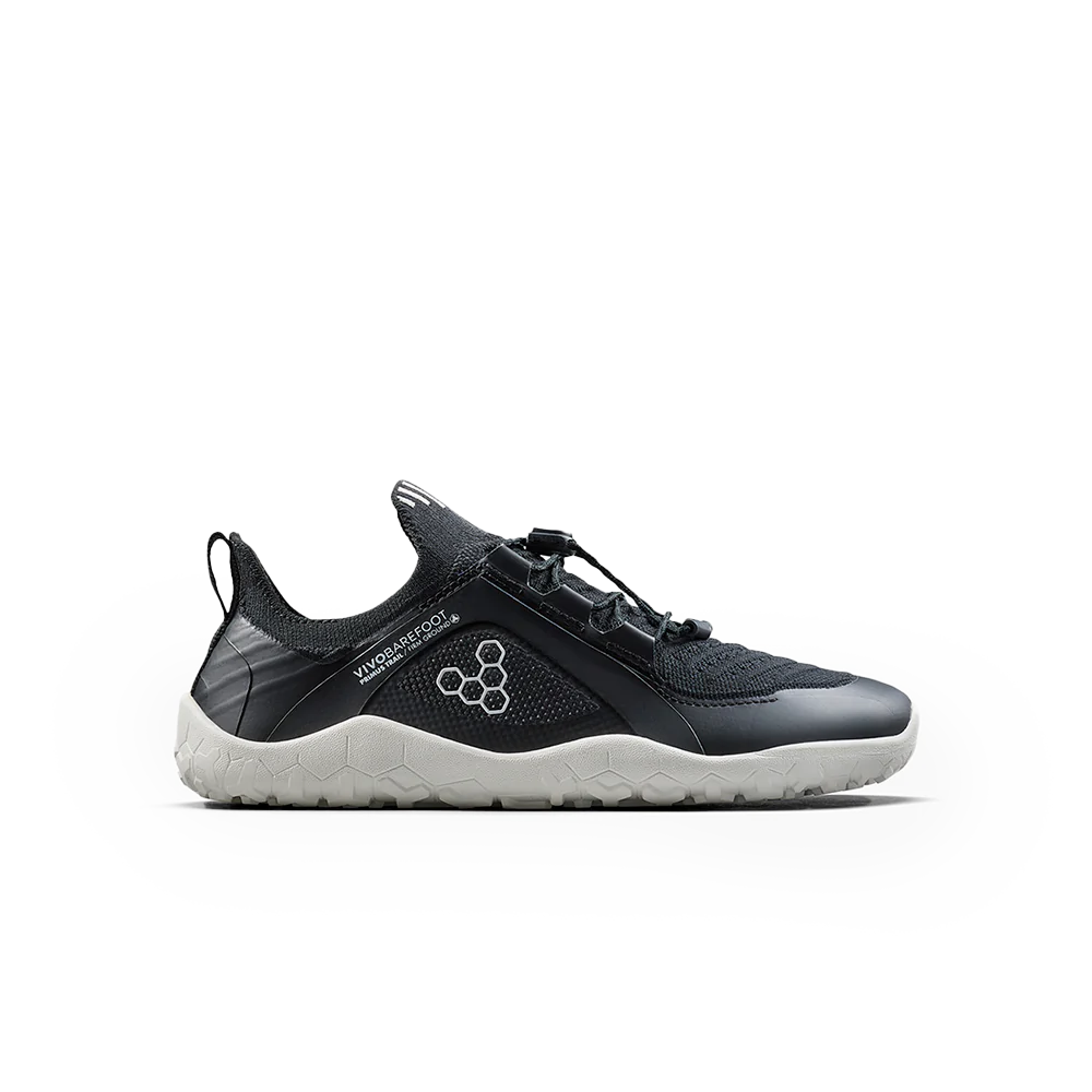 Vivobarefoot Primus Trail Knit FG Barefoot Shoes for Kids - Lightweight & Flexible Pre-School Eclipse Hiking Shoes for Outdoor Adventures & Playtime