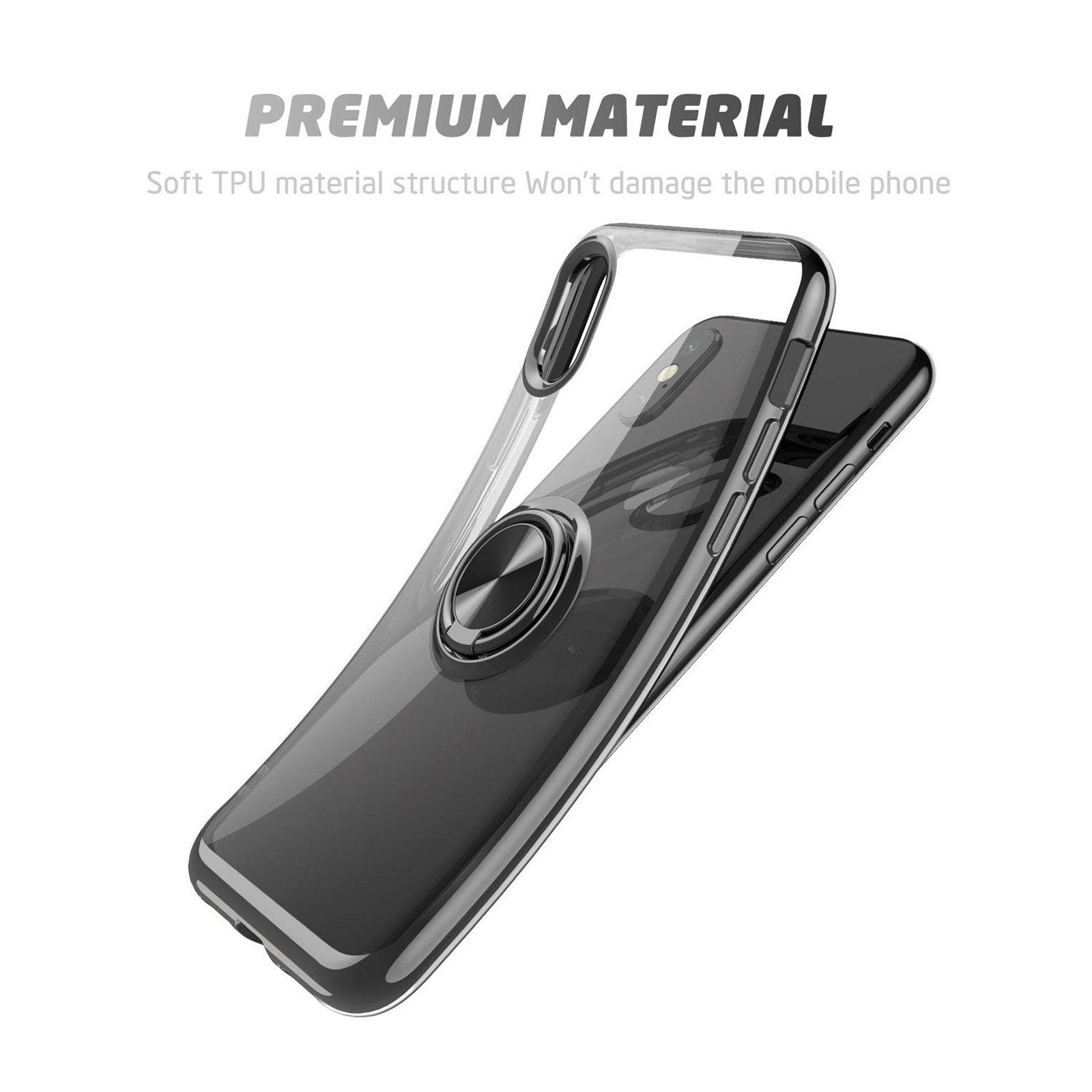 iPhone X / XS Unicorn Beetle Pro Snap Ring Case - Heavy Duty Protective Cover with Built-in Screen Protector | Perfect for Outdoor, Work & Daily Use