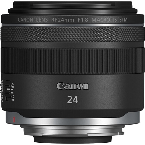 Canon RF 24mm f/1.8 Macro IS STM Lens - Wide Aperture Prime Lens for Portrait, Landscape & Low Light Photography | Perfect for Travel, Street & Macro Shooting
