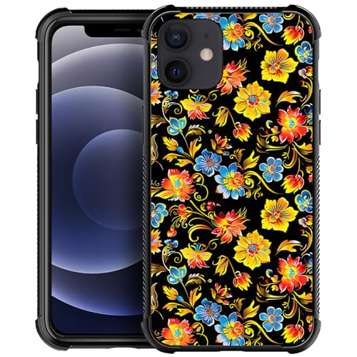 Colorful flowers in artistic style