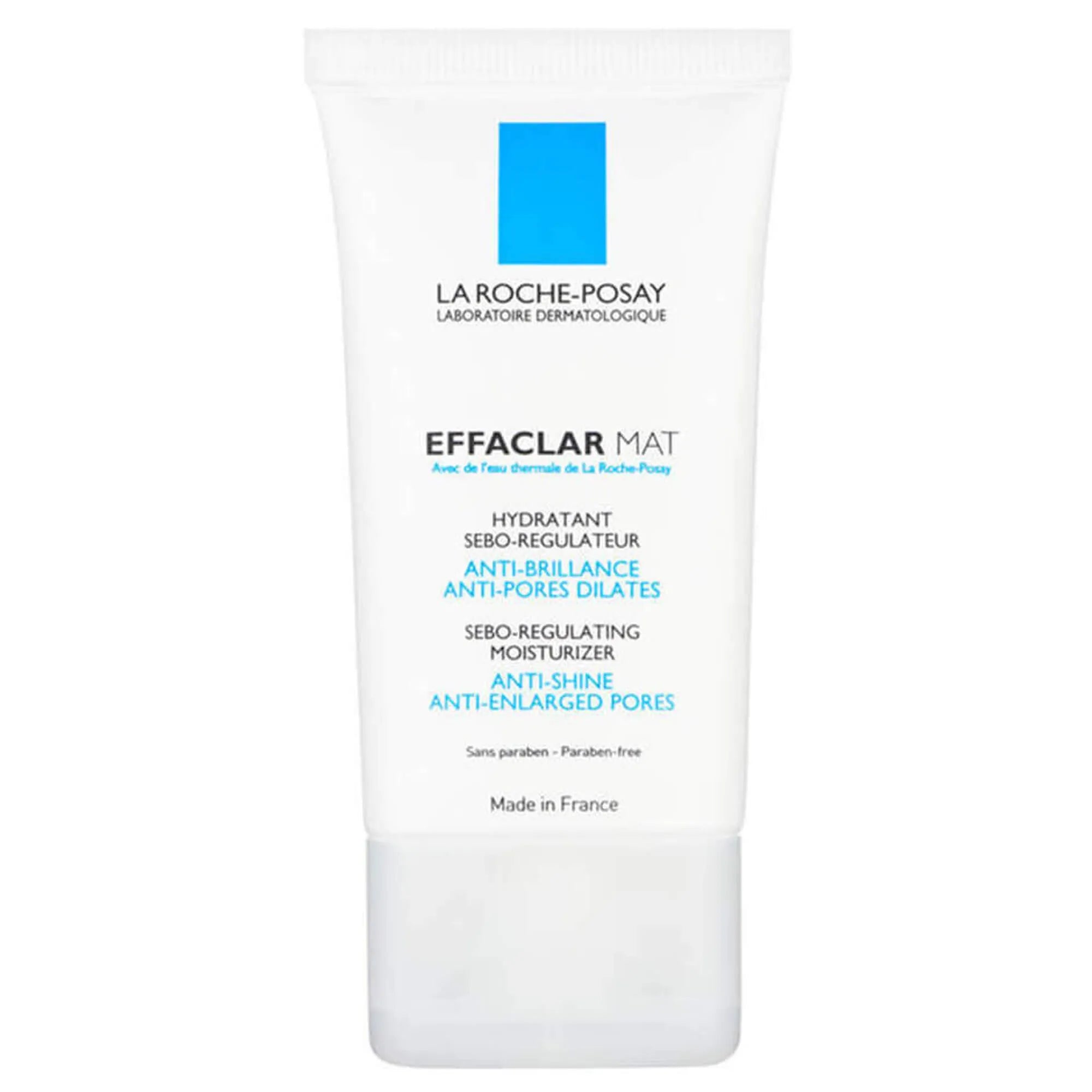 La Roche-Posay Effaclar Mat Oil-Free Daily Moisturizer 40ml - Mattifying Face Cream for Oily & Acne-Prone Skin | Perfect for Daily Skincare Routine & Makeup Base