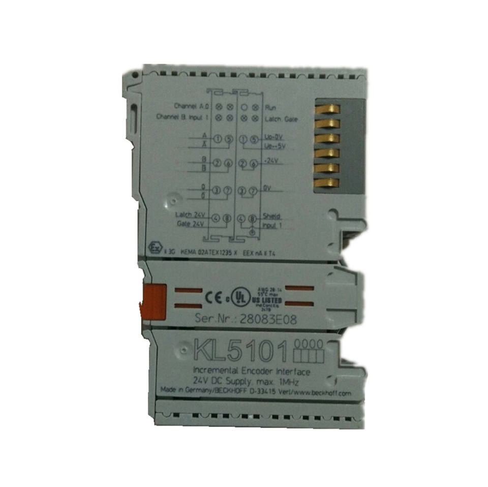 Beckhoff KL5101 PLC Incremental Encoder Interface Module - Industrial Automation & Motion Control Solution for CNC Machines & Robotics