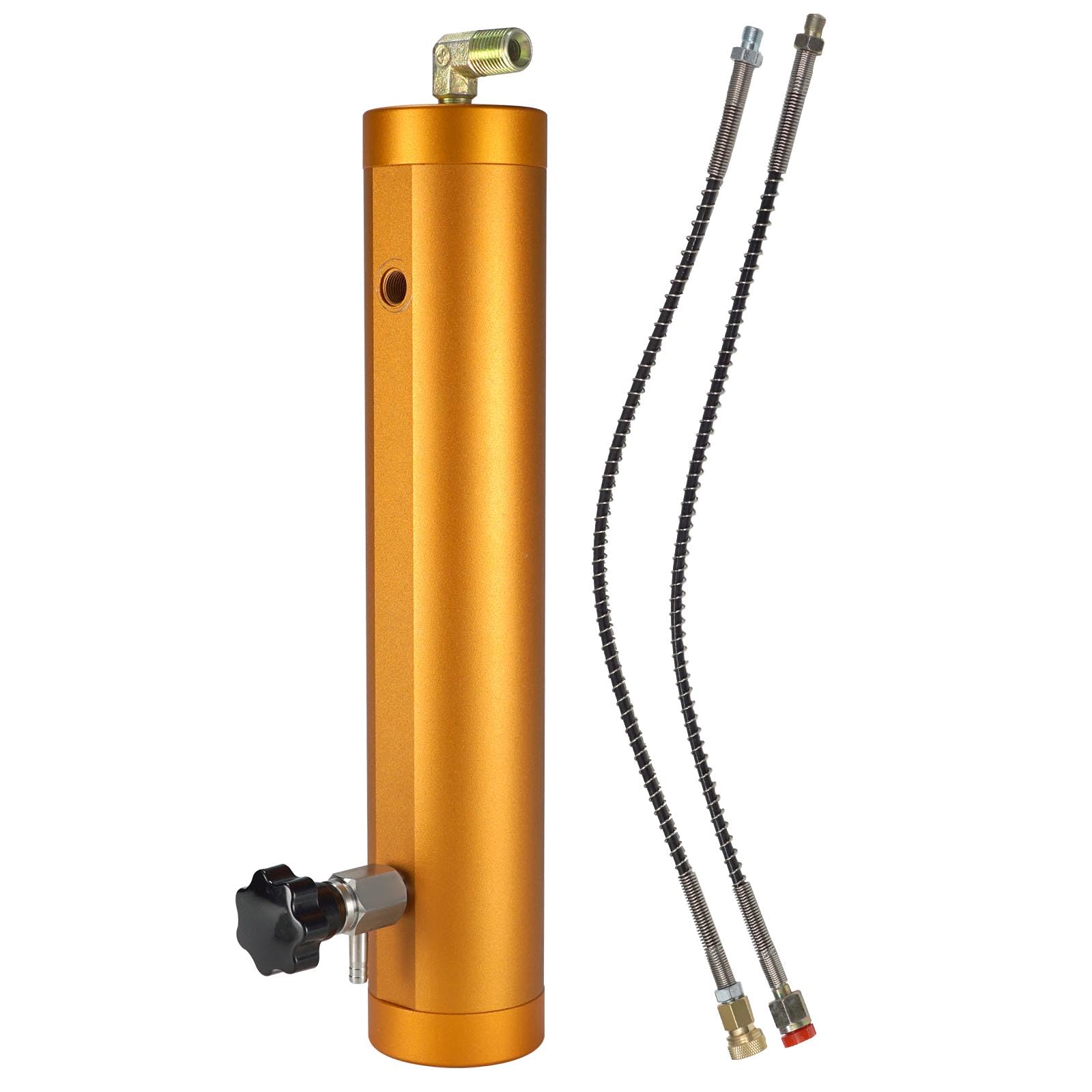 30MPA/4500PSI High Pressure Air Filter for PCP Air Compressor Pump - External Water Oil Separator with 8mm Quick Connect Fittings | Perfect for Air Compressors, Paintball Guns & Scuba Tanks