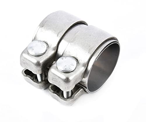 Porsche 996 111 220 02 Exhaust Clamp - High Performance Stainless Steel Replacement Part for Porsche 911 (996) - Perfect for Exhaust System Repair & Maintenance