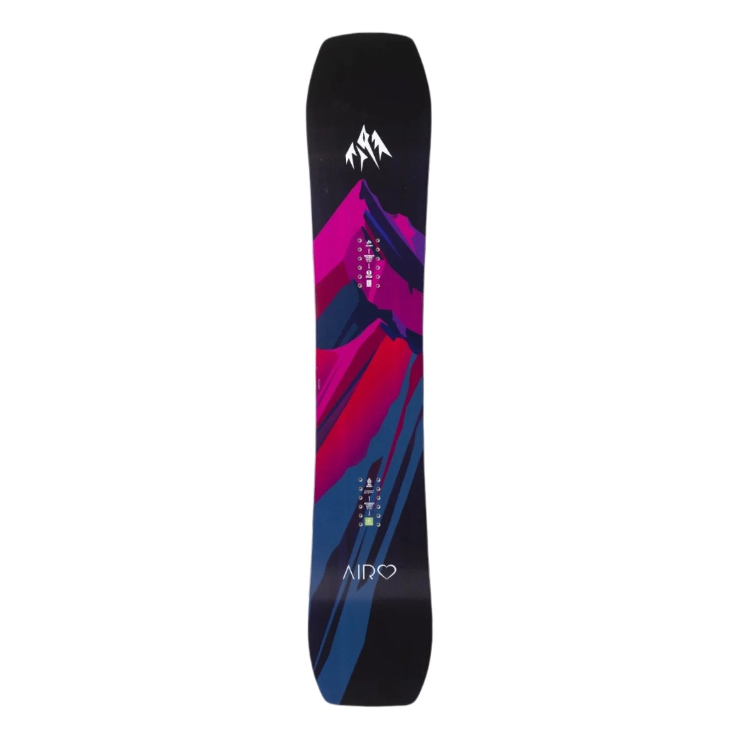 Jones Women's Airheart 2.0 Snowboard 2025 - All-Mountain Freestyle Snowboard for Women | Perfect for Park, Powder & Groomed Runs