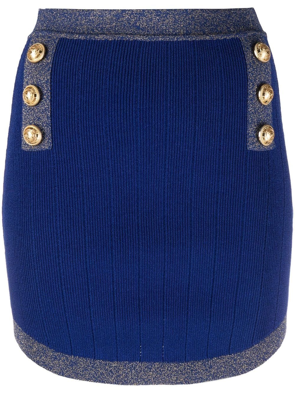 Balmain Blue Skirts for Women | High-Quality Designer Skirts | Perfect for Office, Party & Evening Wear