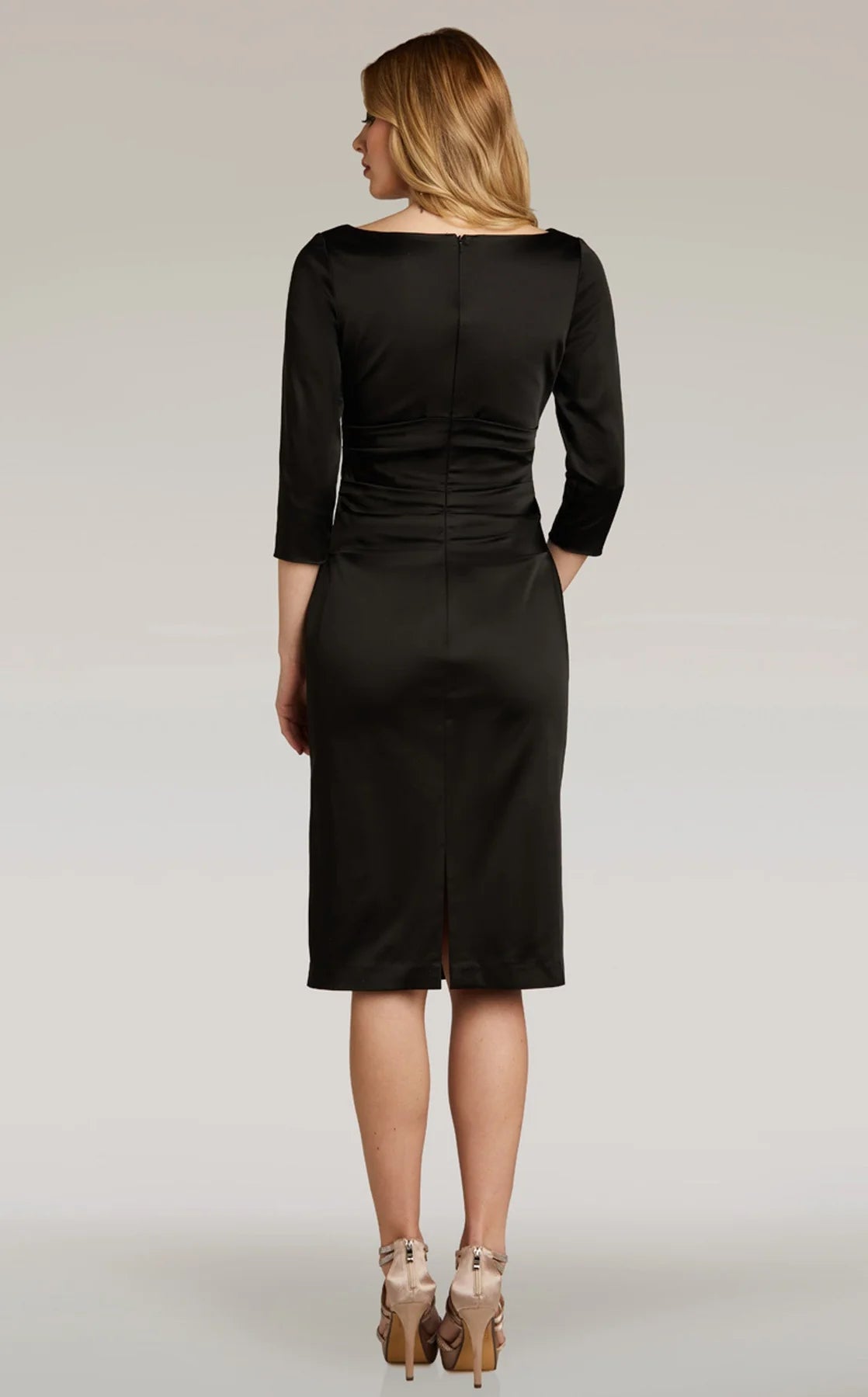 Gia Franco 12280 Women's Elegant Cocktail Dress for Party, Wedding & Special Occasions - Flattering A-Line Silhouette with V-Neck & Sleeveless Design