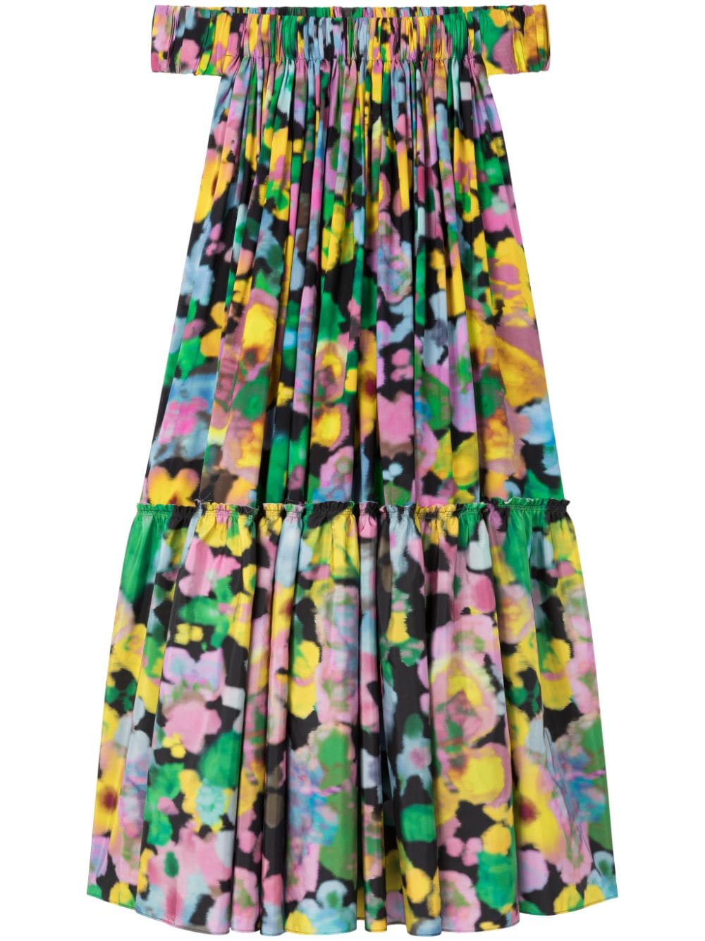 AZ FACTORY WITH LUTZ HUELLE Women's Dresses - Multi-Color Floral Print Summer Casual Dress for Beach, Party & Vacation