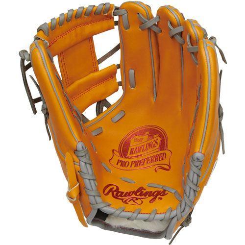 Rawlings Pro Preferred 11.75 Inch Baseball Glove - PROS315 2RT - Premium Leather Fielding Glove for Baseball Players, Ideal for Infield & Outfield Practice and Games