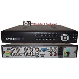 Evertech 8 Channel H.265 Hybrid 4-in-1 AHD/TVI/CVI Security DVR with 2TB HDD - Surveillance System for Home & Business Security Monitoring