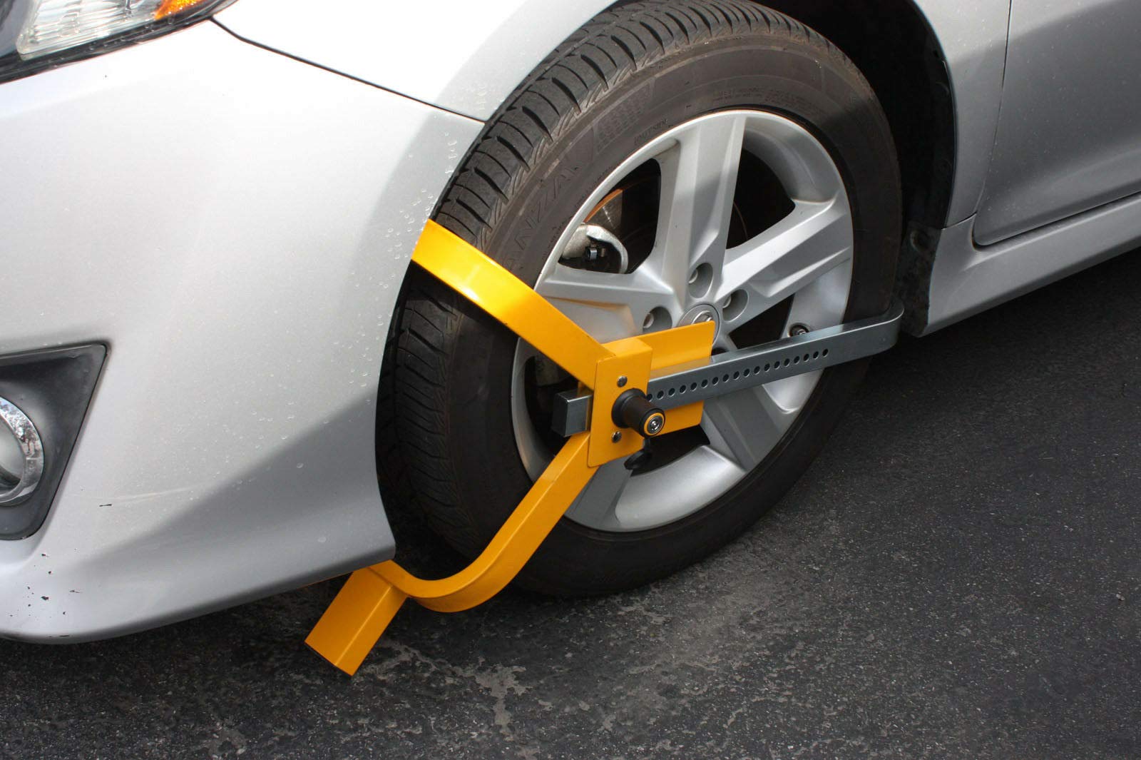 Wheel Lock Clamp Boot - Heavy Duty Tire Claw for Trailers, Cars & Trucks | Anti-Theft Towing Device for Vehicle Security | Perfect for Parking Enforcement & Theft Prevention