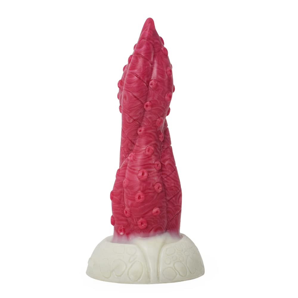BeHorny Liquid Silicone Octopus Tentacle Dildo with Suction Cup - Realistic Adult Sex Toy for Women & Men - Perfect for Solo Play, Couples Fun and BDSM Fantasy