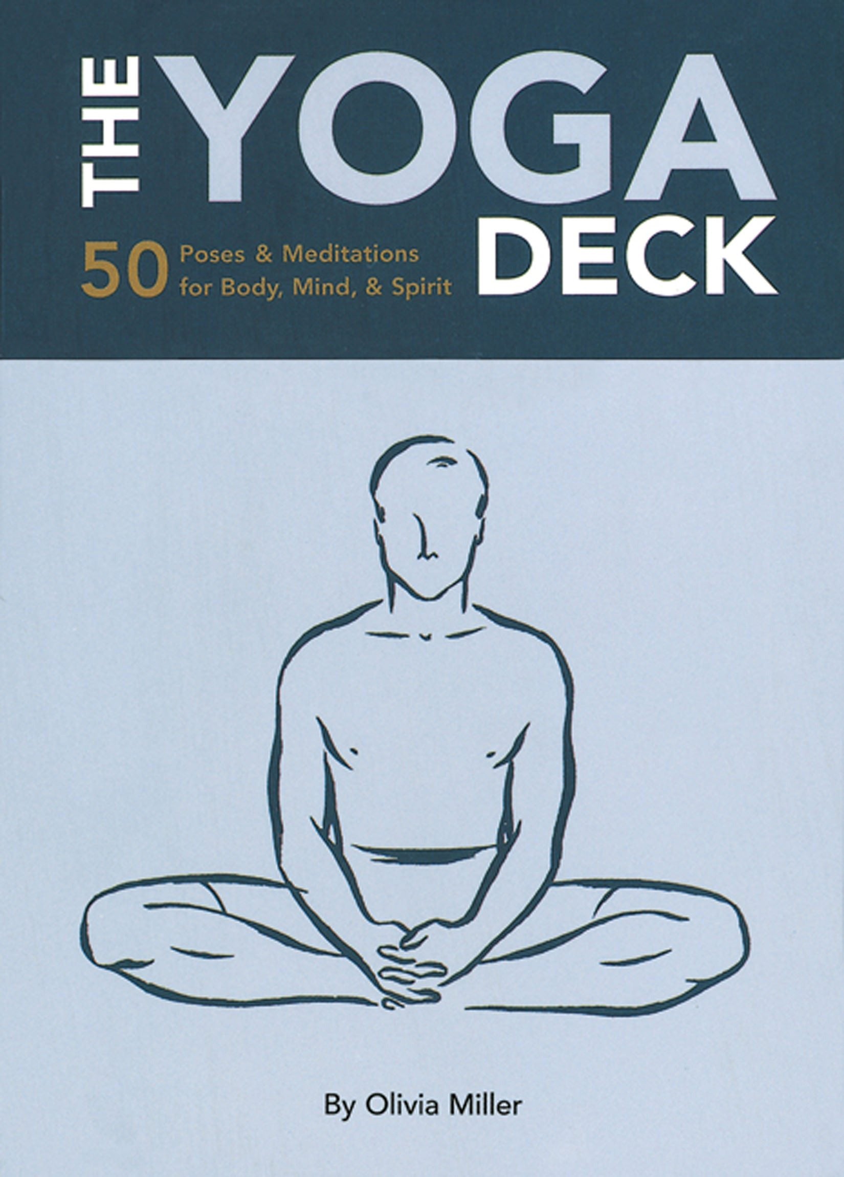The Yoga Deck - 50 Yoga Pose Cards for Home Practice, Meditation & Fitness | Perfect for Beginners & Advanced Yogis | Portable Yoga Flash Cards for Studio, Travel & Daily Routine