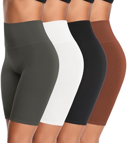 (Black/White/Grey/Brown), 4 Pack