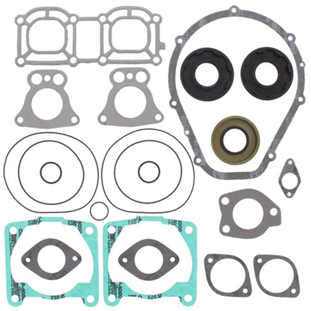 Polaris Gasket Set with Oil Seals - Complete Engine Seal Kit for ATV, UTV & Motorcycle Maintenance & Repair
