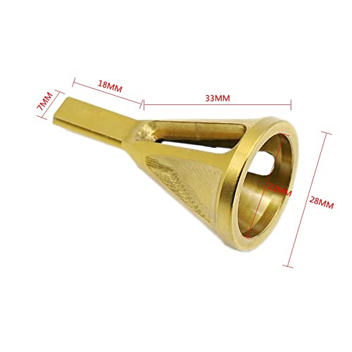 1PCS High-Quality Stainless Steel Drill Chuck Deburring & External Chamfer Tool - Efficient Burr Remover for Drill Bits | Perfect for Metalworking, Woodworking & DIY Projects