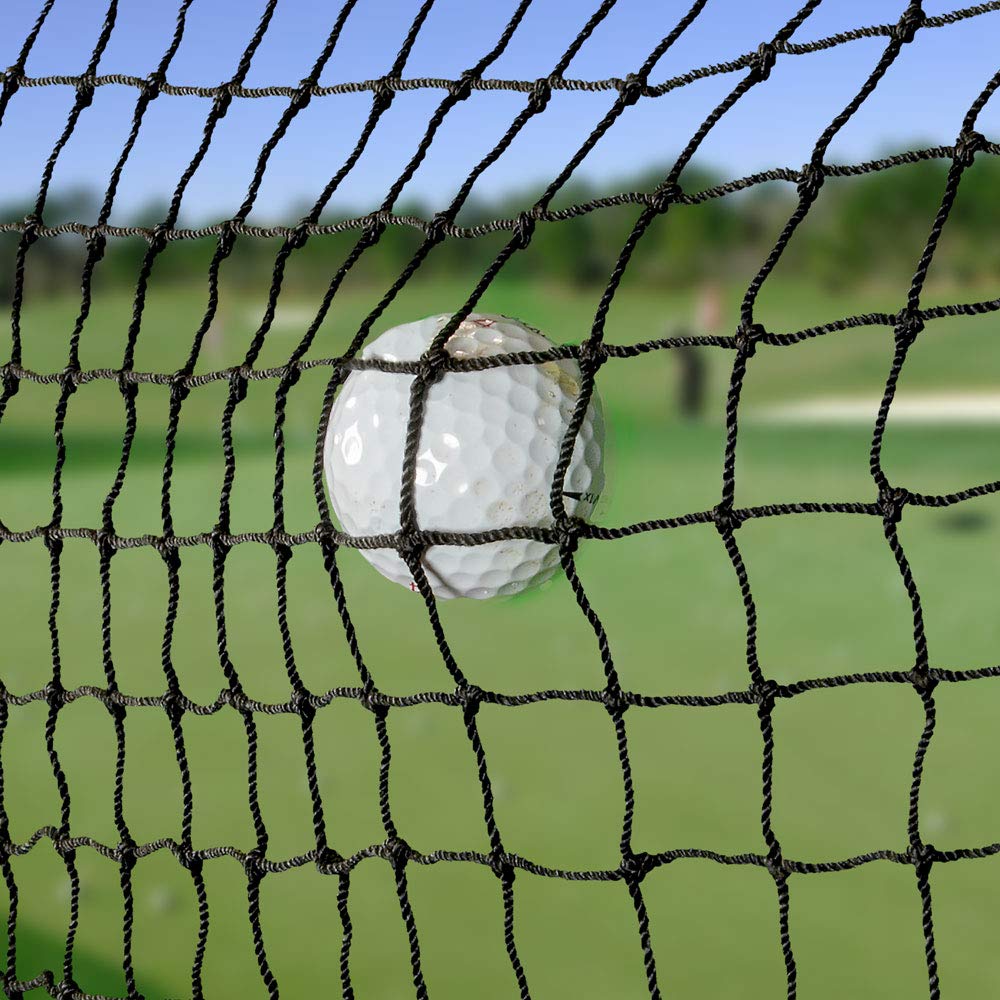 Premium Residential Golf Netting for Backyards - 35ft Practice Net for Driving, Chipping & Indoor/Outdoor Golf Simulators | Perfect for Home Training & Backyard Golf Practice