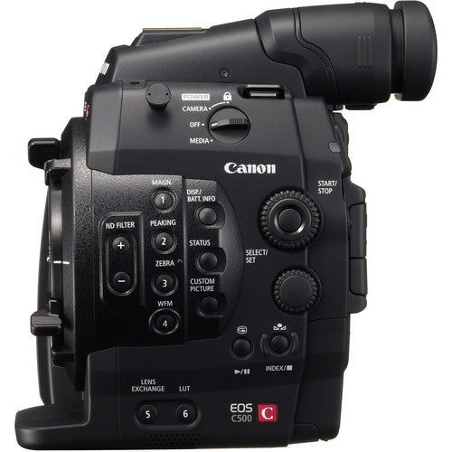 Canon EOS C500 4K Professional Cinema Camera with PL Lens Mount - NTSC Version for USA Filmmakers | Perfect for Hollywood Productions, Indie Films & Commercial Videography