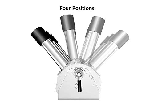 Boat Fishing Rod Holder Rack - Adjustable 4-Position Pivoting Rod Launcher for Saltwater & Freshwater Fishing | Perfect for Trolling, Casting & Storage on Deck