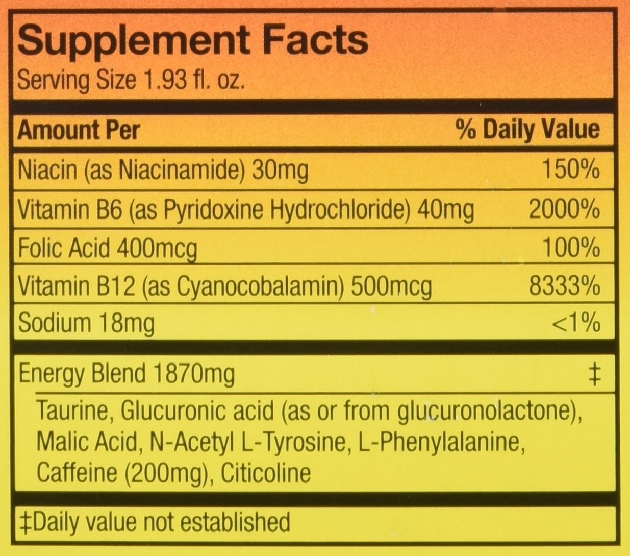 5 Hour Energy Berry Flavor - 1.93 oz Energy Shots (48 Count Pack) | Boost Energy & Focus for Workouts, Study & Long Drives | Caffeine & Vitamin B12 Supplement