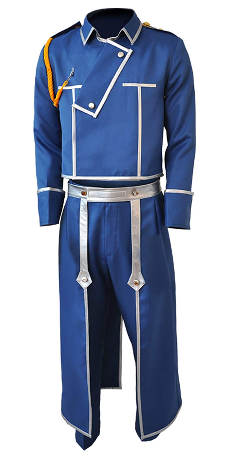 Alchemist Cosplay Roy Mustang Costume Full Set - Perfect for Halloween, Anime Conventions & Cosplay Events
