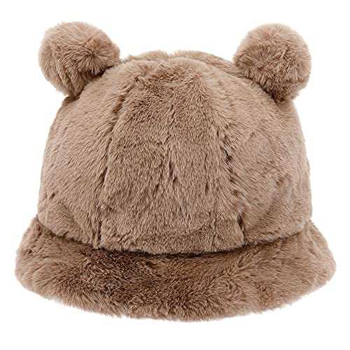 Stylish Furry Bucket Hat for Women & Men - Trendy Winter Fashion Accessory - Perfect for Outdoor Activities, Music Festivals & Streetwear