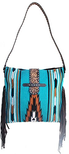 Turquoise/Orange/Black
