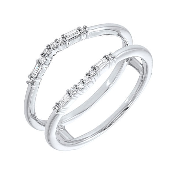 14K White Gold Diamond Ring (1/6 CTW) - Elegant Solitaire Engagement Ring for Women, Perfect for Proposals, Anniversaries & Special Occasions