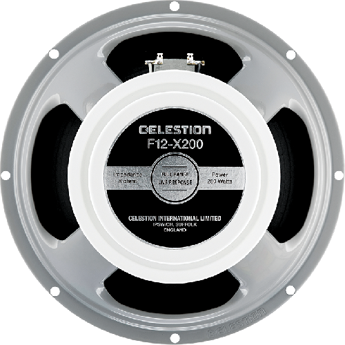 Celestion F12 X200 8 Ohm 200W Guitar Speaker T6351 - High Power Guitar Cabinet Replacement for Live Performances & Studio Recording