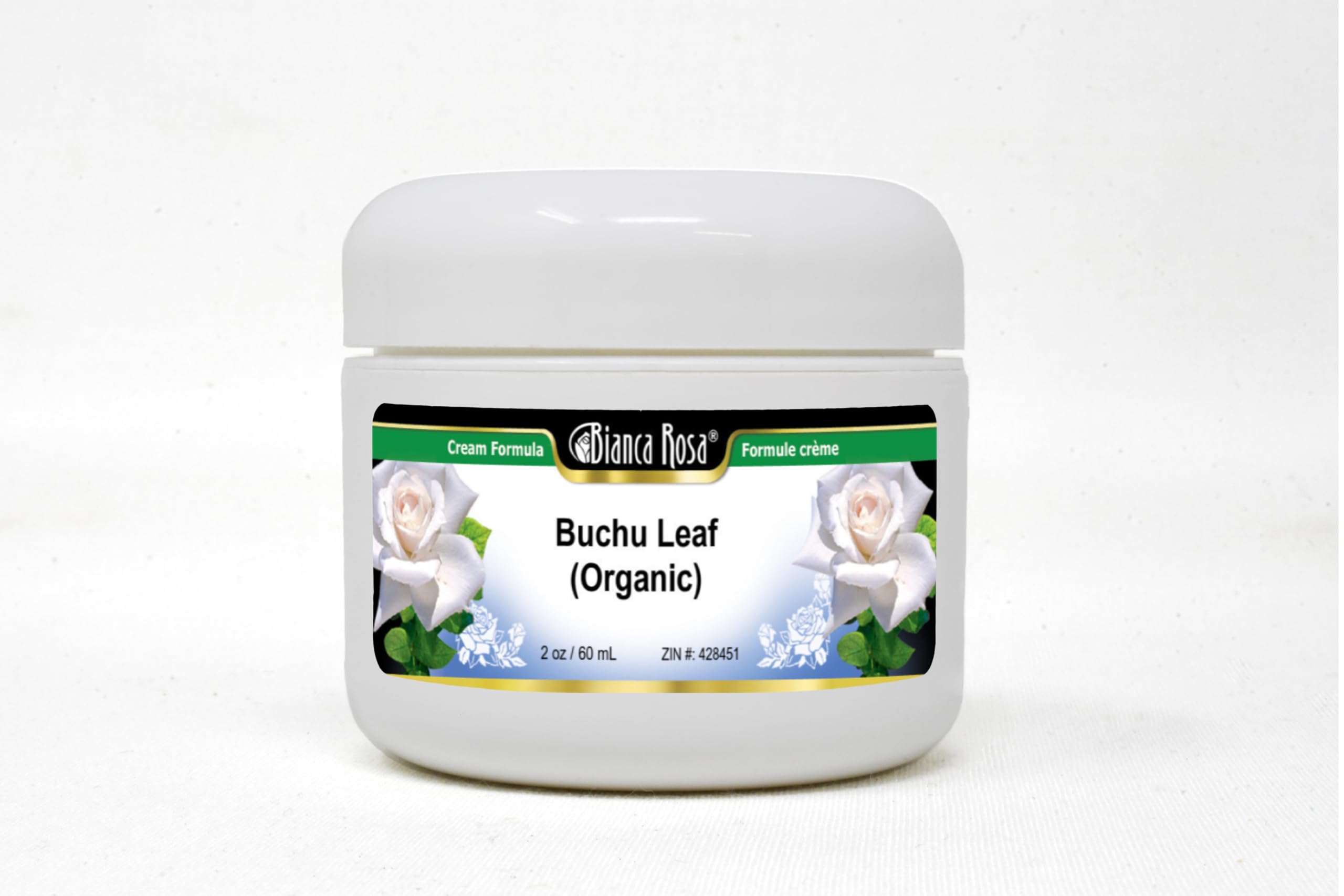 Organic Buchu Leaf Cream - 2 oz Natural Herbal Remedy for Skin Care & Inflammation Relief | ZIN: 428451 | Perfect for Eczema, Psoriasis & Joint Pain