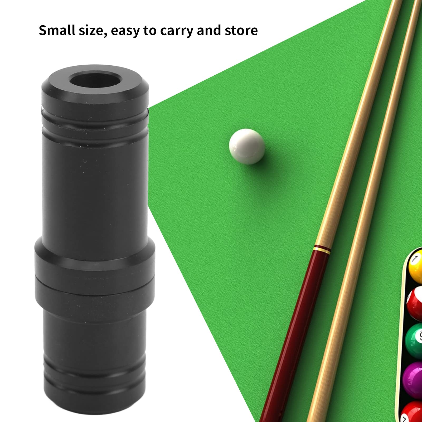 2PCS Premium Billiard Joint Protectors - Durable Plastic Pool Stick Connector Guards for MEZZ Cues, Ideal for Pool Table Accessories and Cue Maintenance