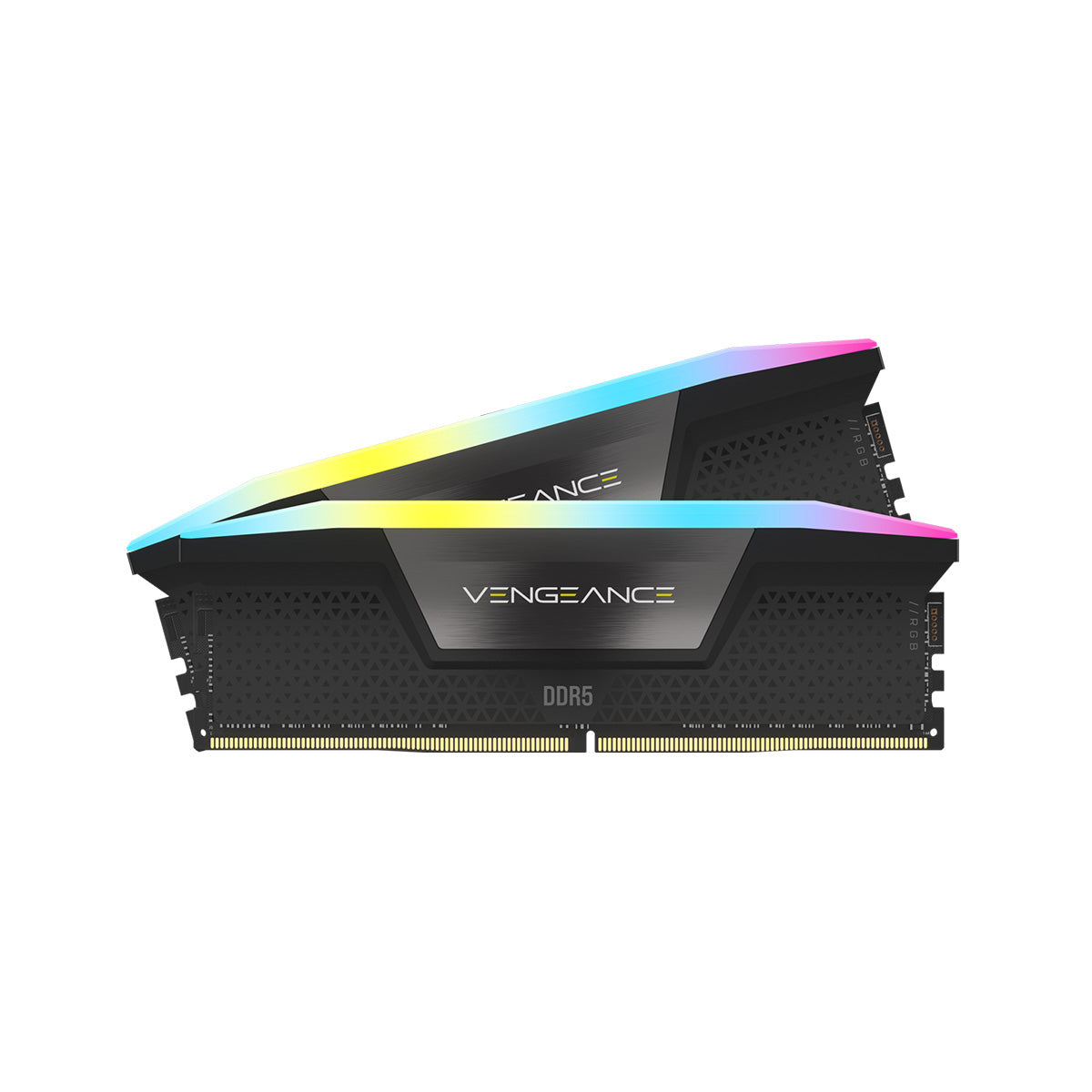 Corsair Vengeance RGB 32GB (2x16GB) DDR5 6400MHz CL36 Gaming Memory Kit - High Performance Desktop RAM for PC Builds, Gaming Rigs & Content Creation (CMH32GX5M2B6400C36) - Perfect for Gaming, Streaming & Multitasking