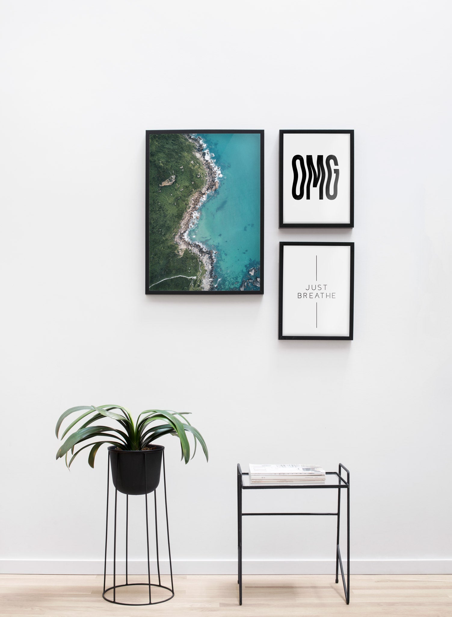 Breathe Poster - Inspirational Wall Art for Home & Office Decor - Perfect for Meditation Rooms, Yoga Studios & Stress Relief Spaces