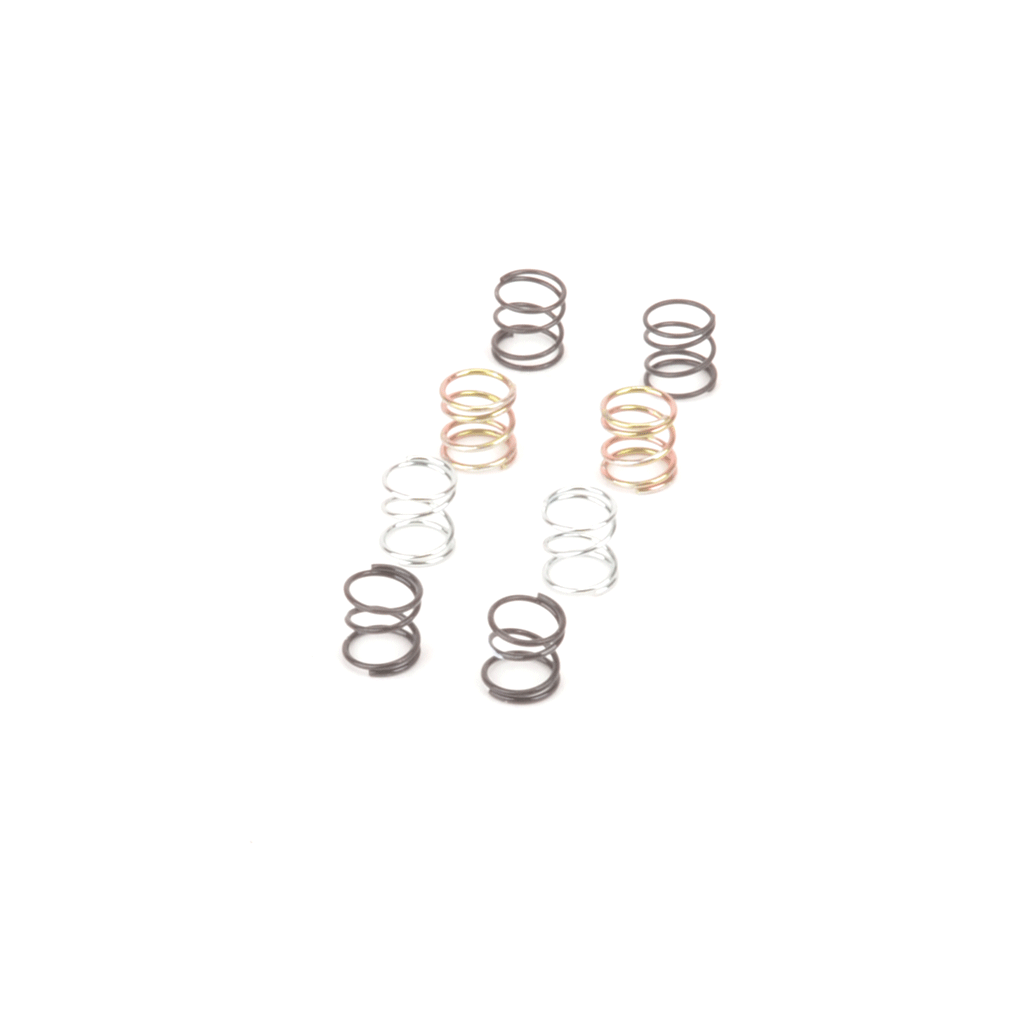 1/12 Scale Front Spring Tuning Set - Compatible with A1, E2, E3, E4 RC Car Models - Perfect for RC Car Suspension Upgrades and Performance Tuning