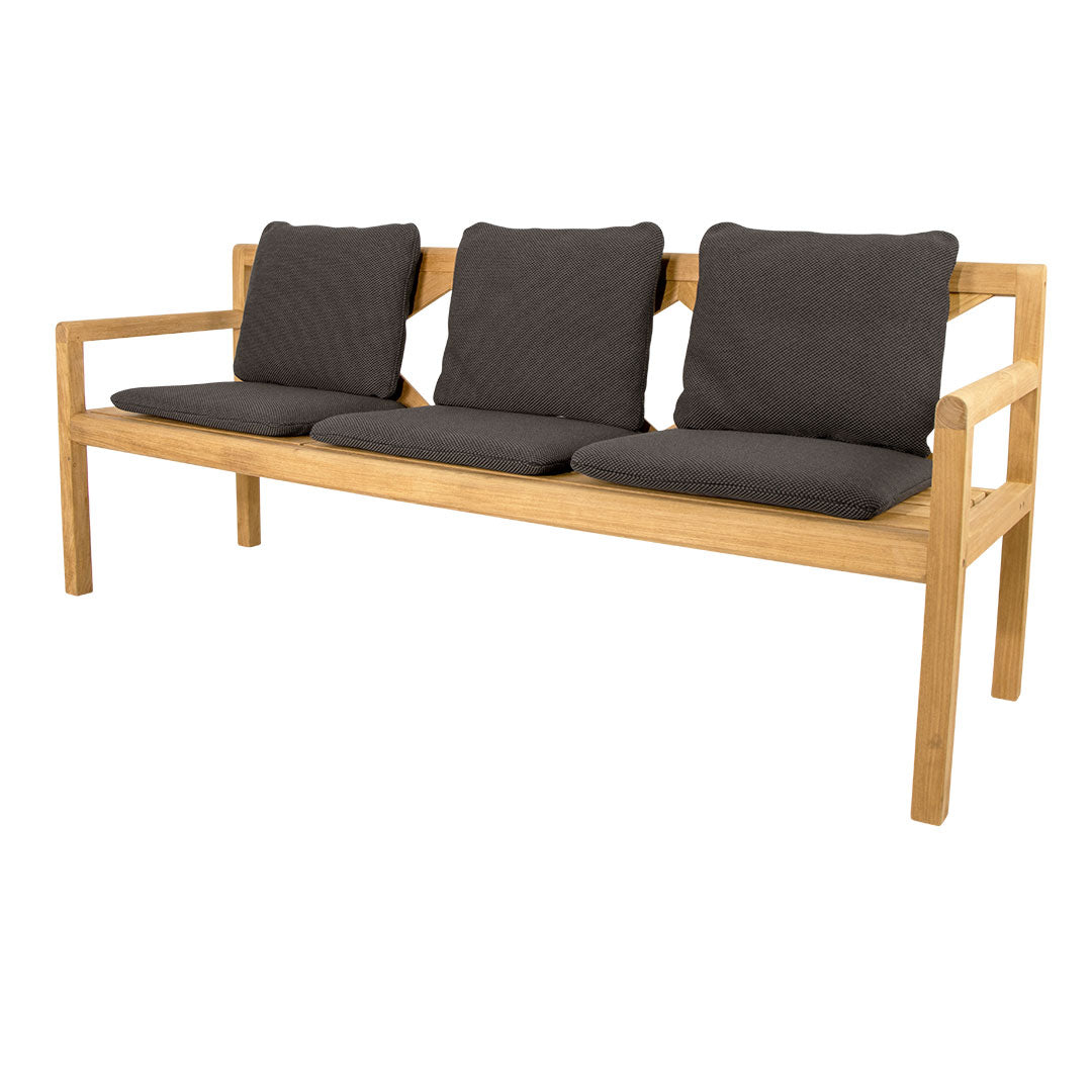 Grace Outdoor Bench - Weather-Resistant Garden Bench for Patio, Backyard, and Porch - Perfect for Relaxing and Entertaining Outdoors