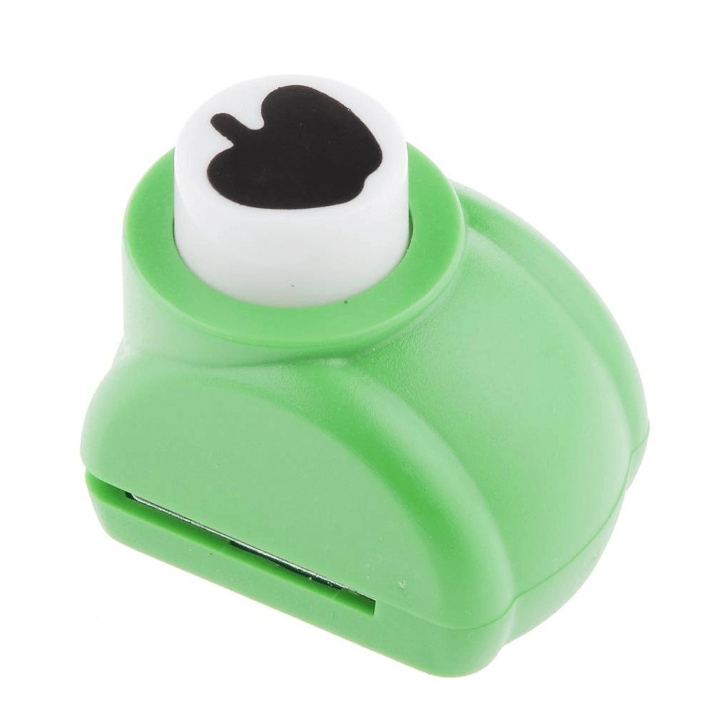 Premium HAND® Craft Paper Punch - Apple Shape for Scrapbooking, DIY Cards & Gift Wrapping | Hole Punch Tool for Arts & Crafts Projects
