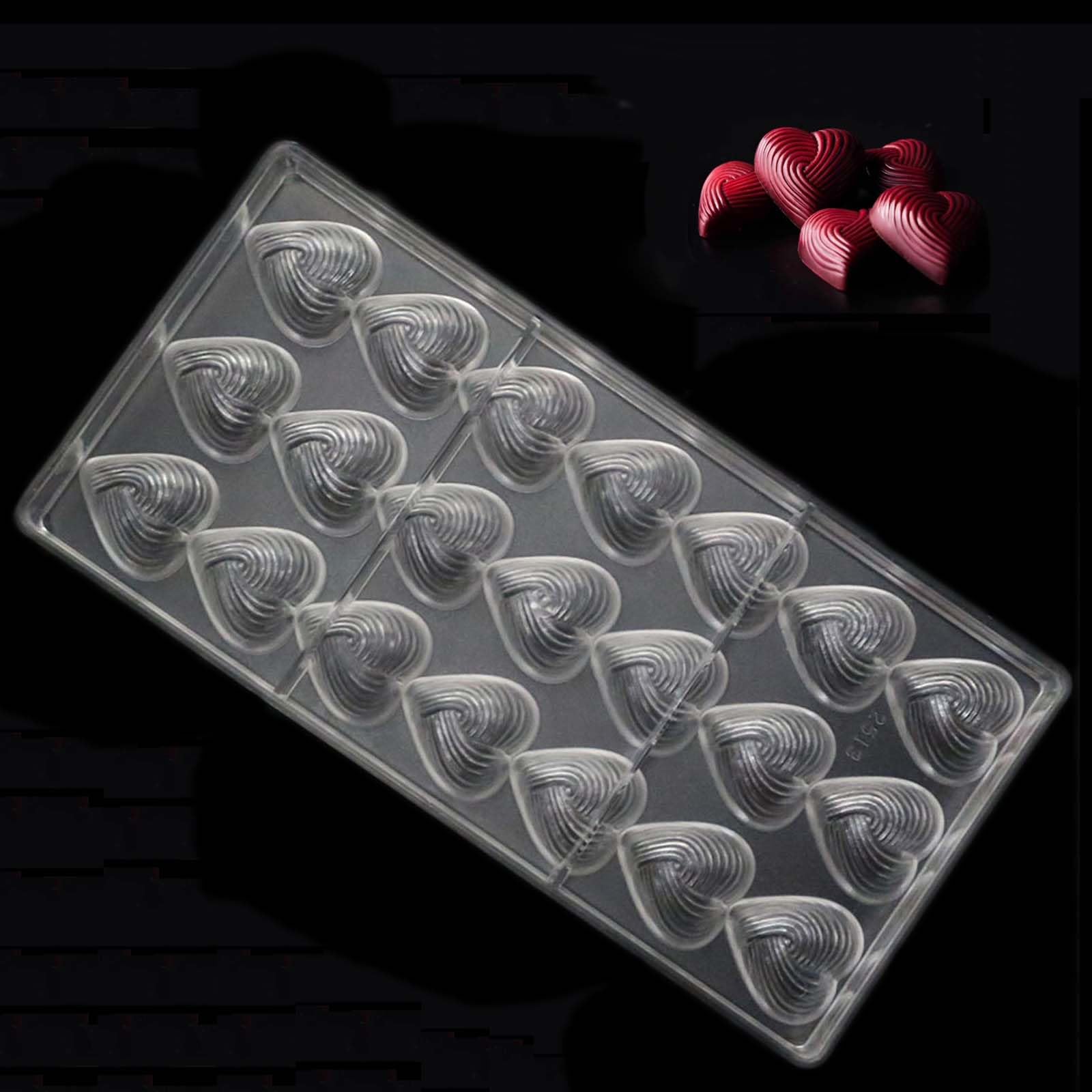 Premium Polycarbonate Chocolate Mold for Bars - Baking & Gifting
