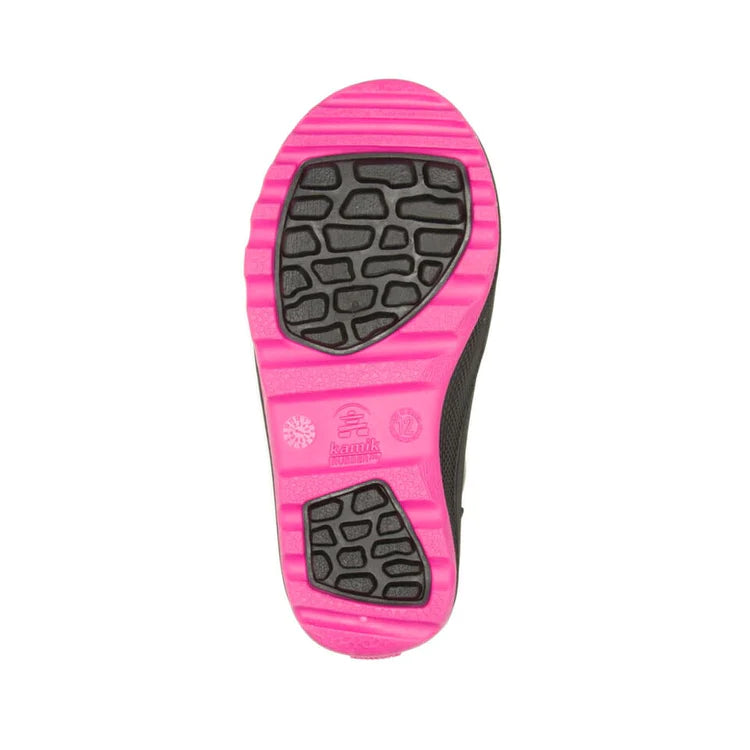 Kamik Snowmate Grape Kids' Winter Snow Boots - Waterproof & Insulated for Cold Weather - Perfect for Snow Play, School, and Outdoor Adventures