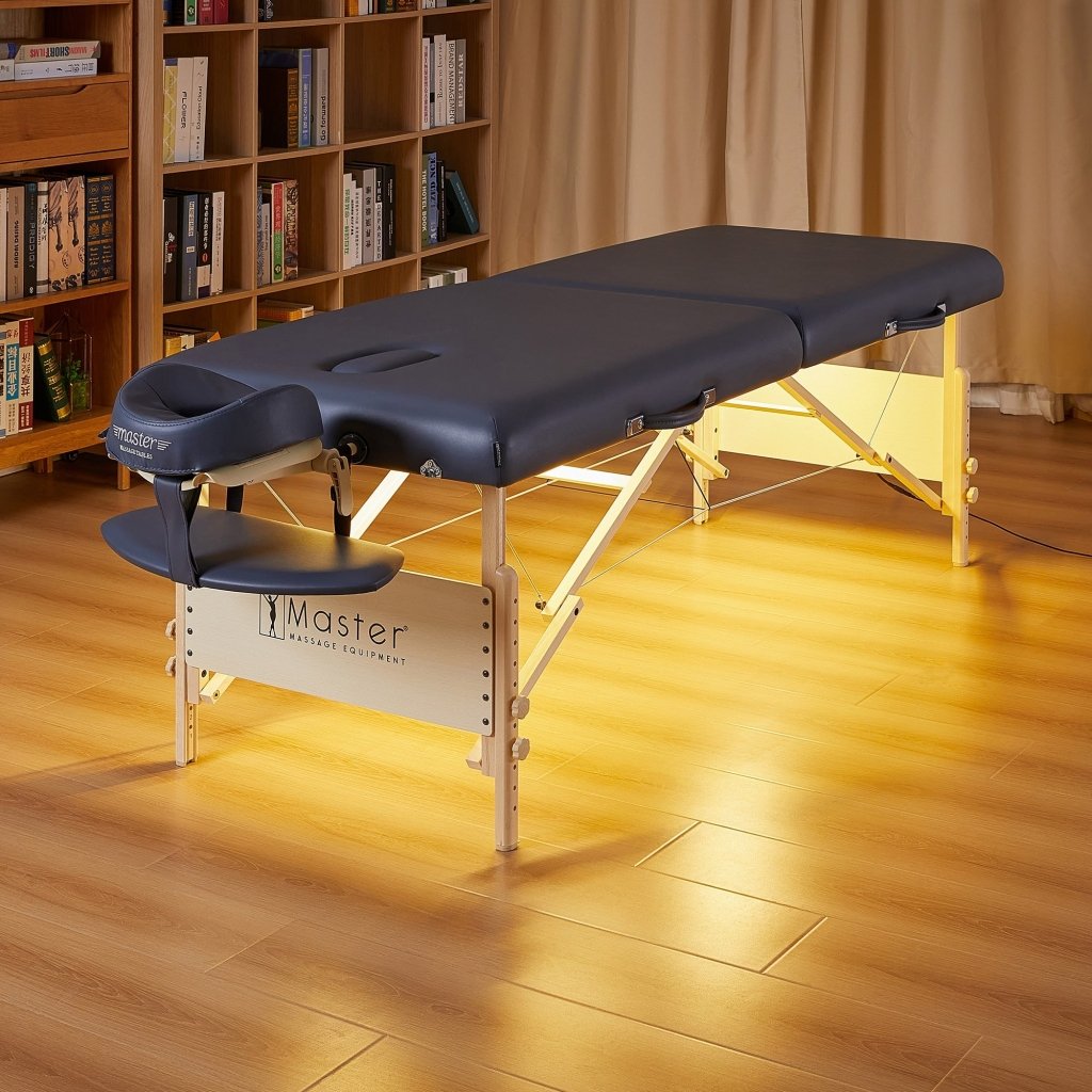 Master Massage Galaxy Ambient Lighting System - 3500K Warm LED Strips for Massage Tables | Spa Atmosphere Light for Relaxation & Therapy Rooms