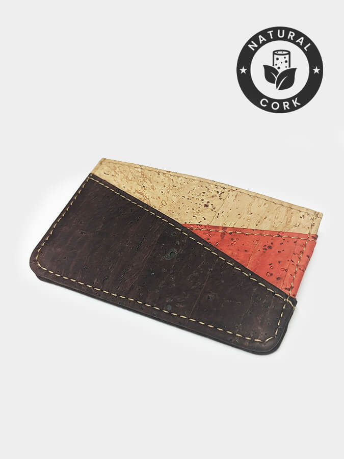Premium Natural Cork Card Holder & Wallet - Eco-Friendly RFID Blocking Slim Minimalist Design for Men & Women - Perfect for Travel, Business, and Everyday Use