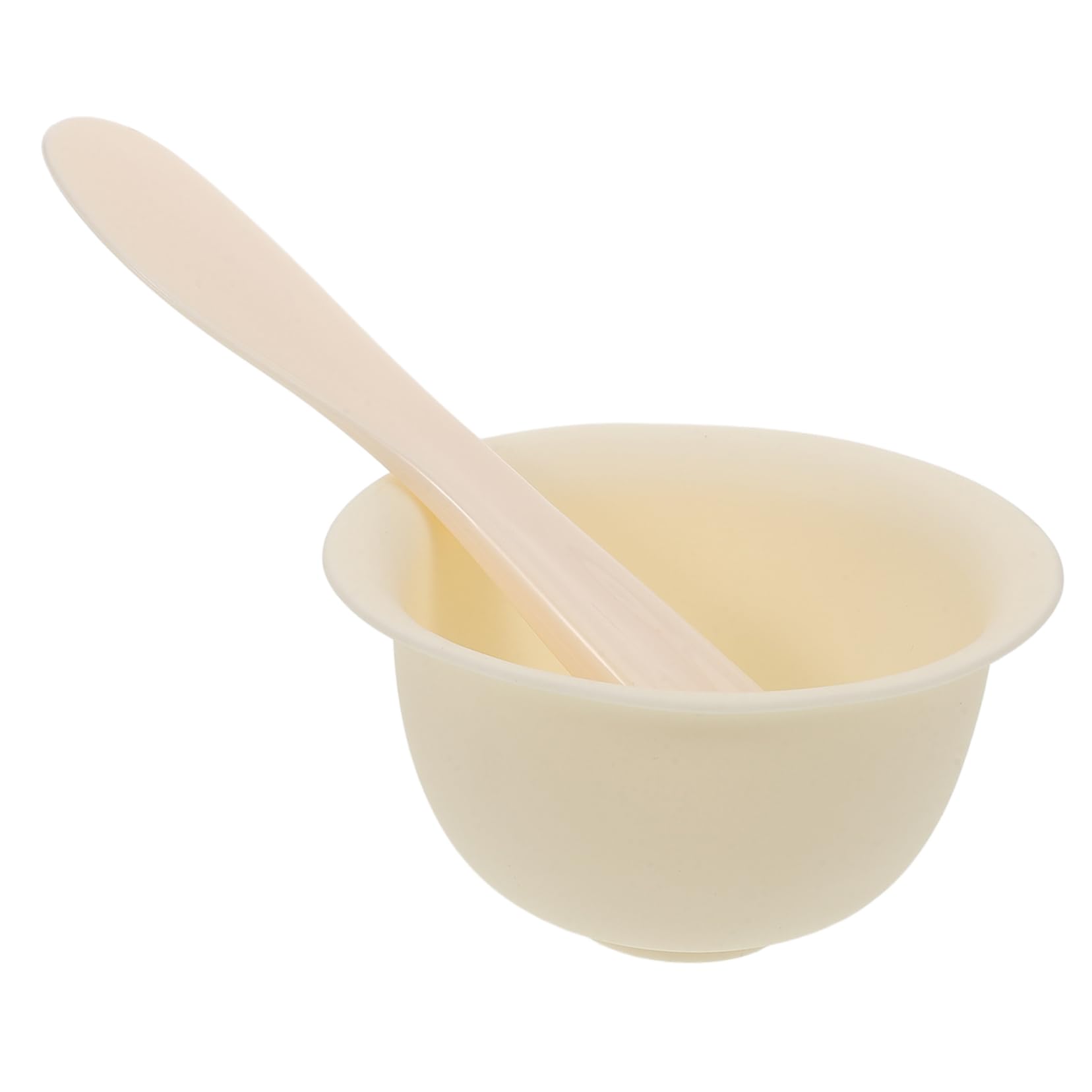 2-Piece Silicone Facial Mask Mixing Bowl Set with Applicator - DIY Skincare Tools for Spa & Home Beauty Treatments