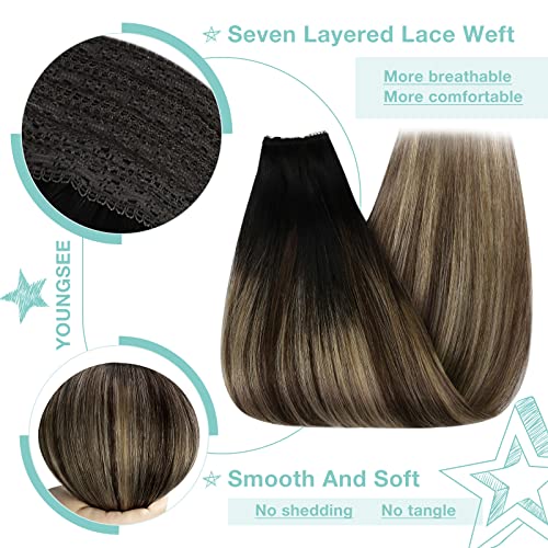 Premium 100% Human Hair Wire Hair Extensions for Women - Clip-In, Heat Resistant, Natural Look for Daily Styling & Special Occasions