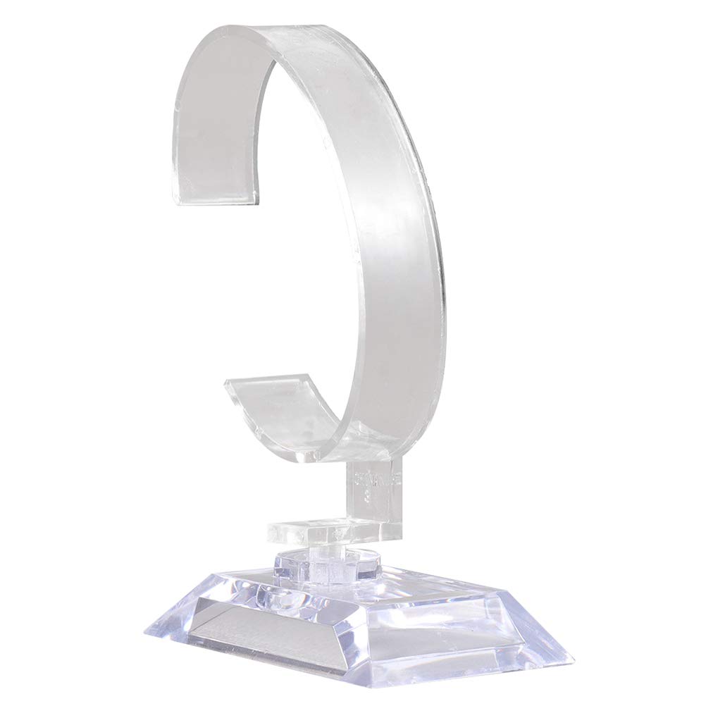 BESPORTBLE 6-Pack Plastic Watch Display Stand - Durable Watch Storage Container & Jewelry Organizer for Watches, Bracelets, Rings - Perfect for Retail Stores, Watch Repair Shops, and Home Display