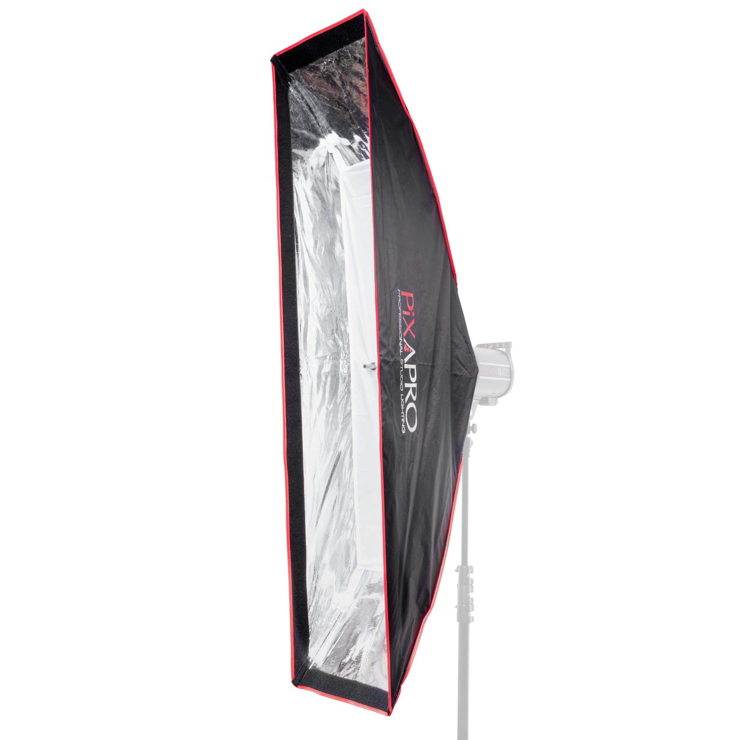 30x140cm (11.8x55.1in) Quick Install Strip Softbox with 4cm Honeycomb Grid - Perfect for Product Photography, YouTube Videos & Studio Lighting