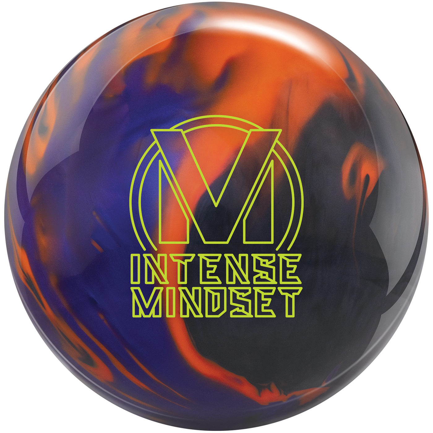 Brunswick Intense Mindset Bowling Ball - High Performance Reactive Resin for Competitive Bowlers | Perfect for League Play & Tournament Use