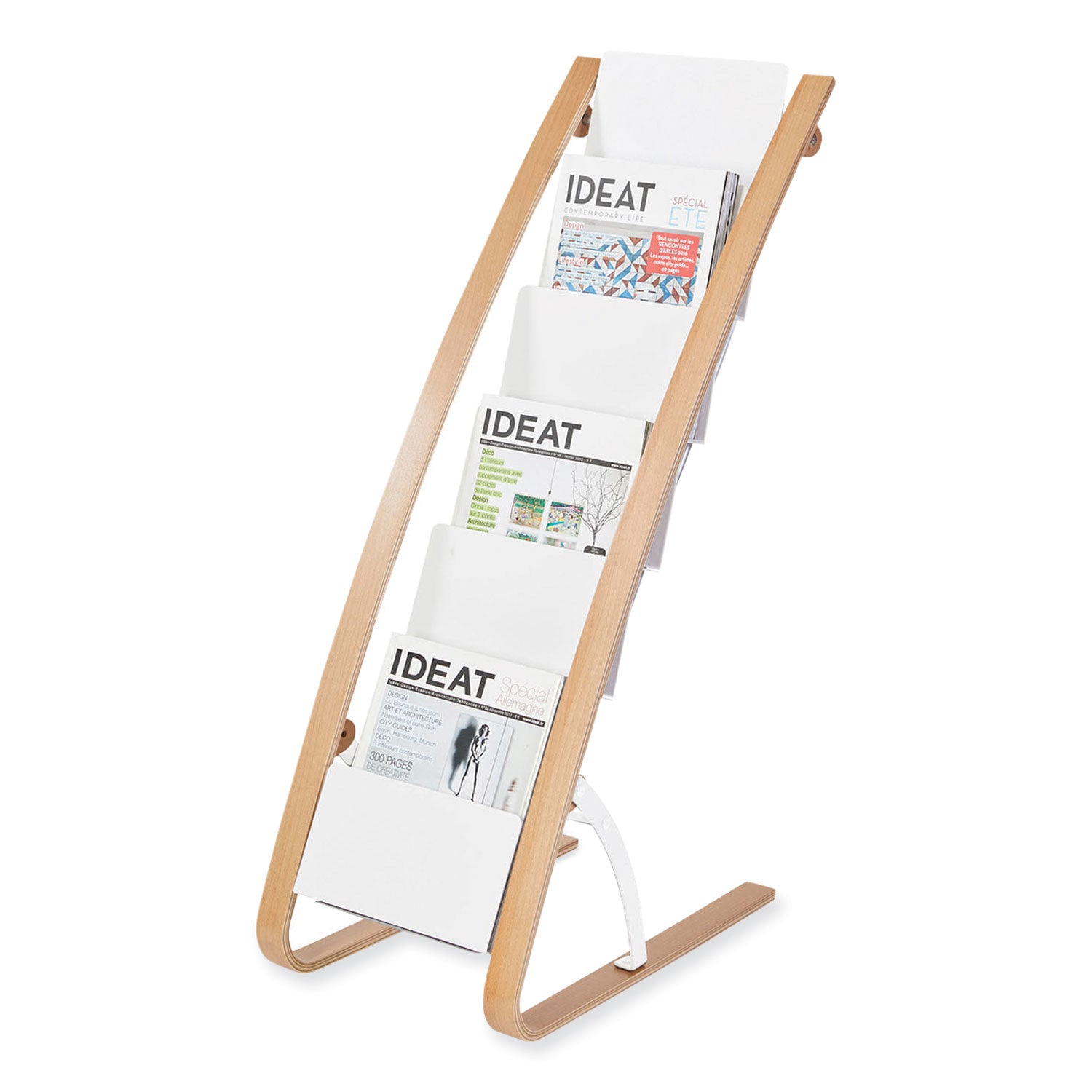 Alba™ Literature Floor Display Stand - 19.68