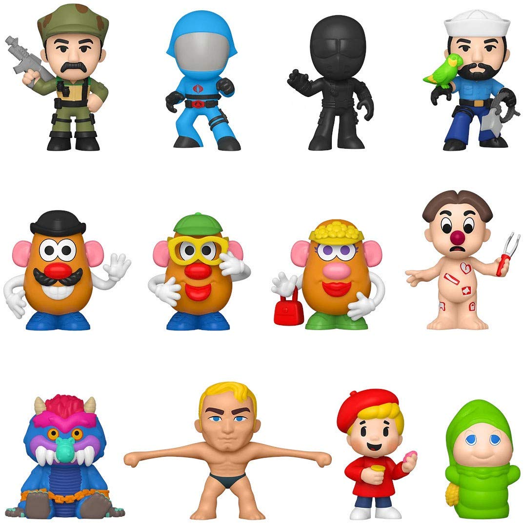 Vintage Retro Hasbro Mystery Mini Figures - Collectible Blind Box Toy for Kids & Adults, Perfect for Gifts, Parties & Pop Culture Displays