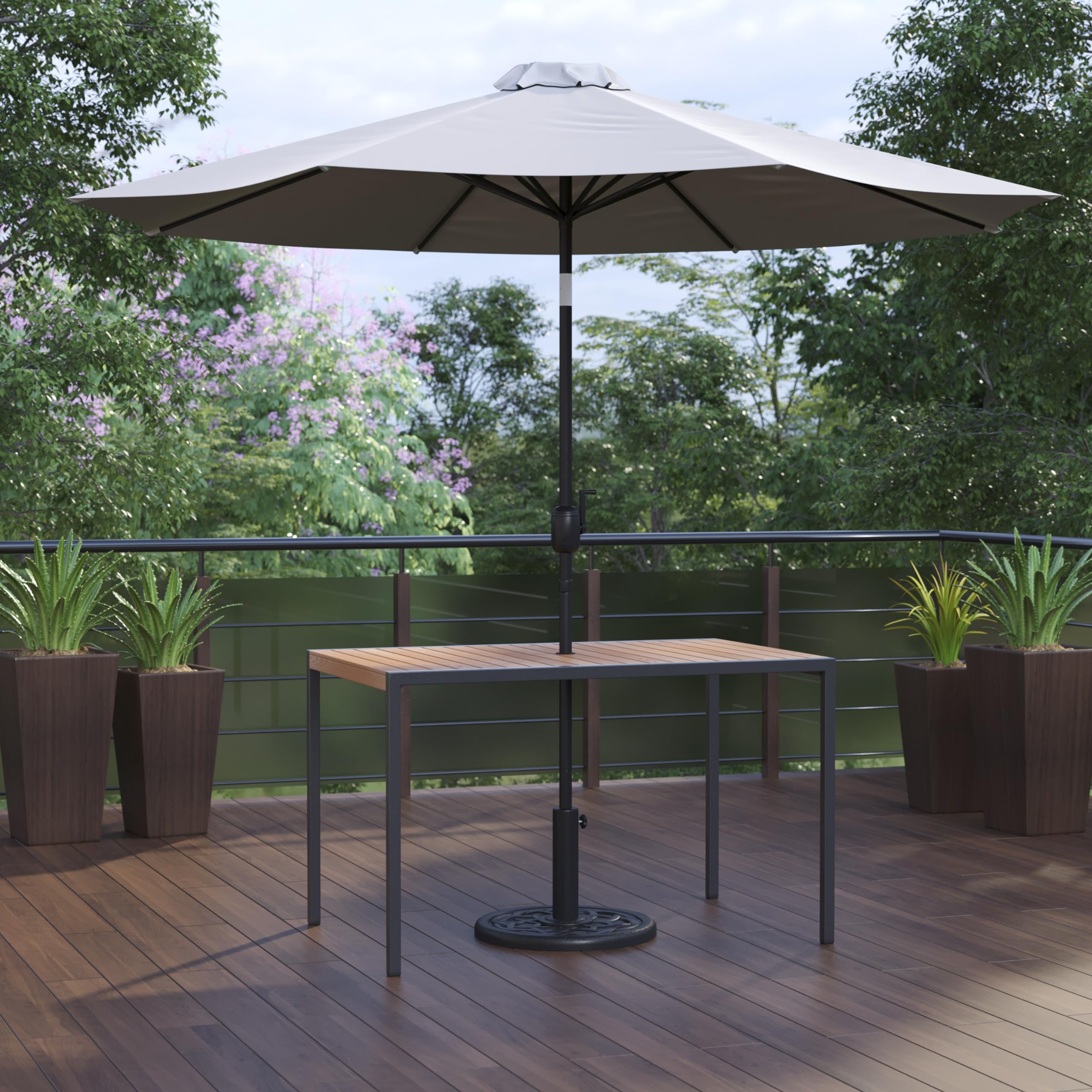 Flash Furniture Lark 3-Piece Outdoor Patio Dining Set - 30