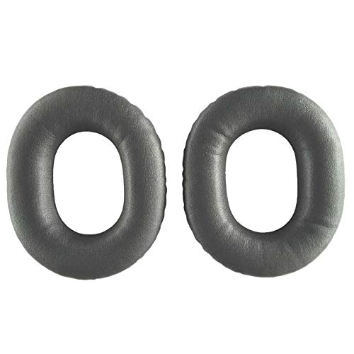 Premium Leather Ear Seals & Cushions for Aviation Headsets - Compatible with David Clark, UFQ, Avcomm, ASA, Faro, Kore - Enhanced Comfort for Pilots & Aviation Professionals
